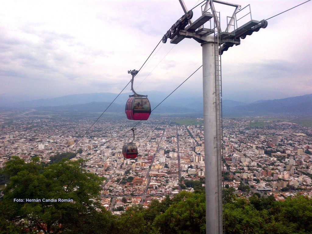 Teleférico de Salta FONTE: prensalatina.com