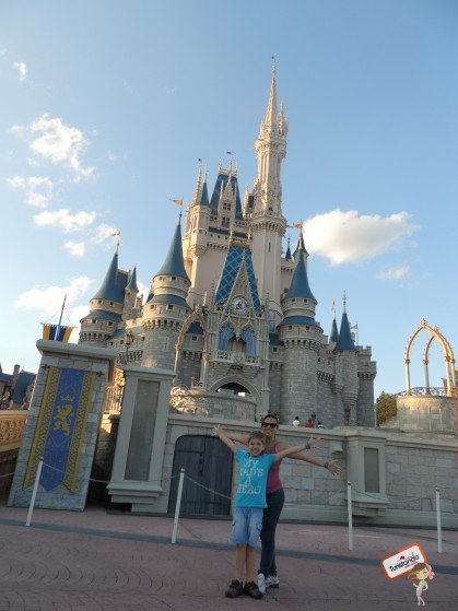 Magic Kingdom com meu pangarézinho lindo!!