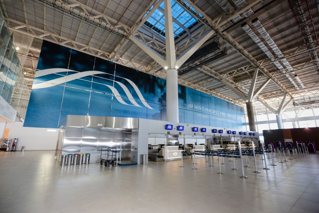 Foto da entrada do terminal internacional, retirada do próprio site do VCP