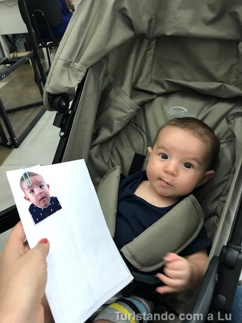 passaporte para bebê