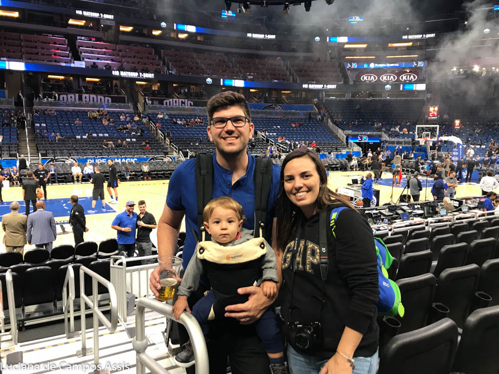 Jogos de basquete NBA em Orlando - Turistando com a Lu