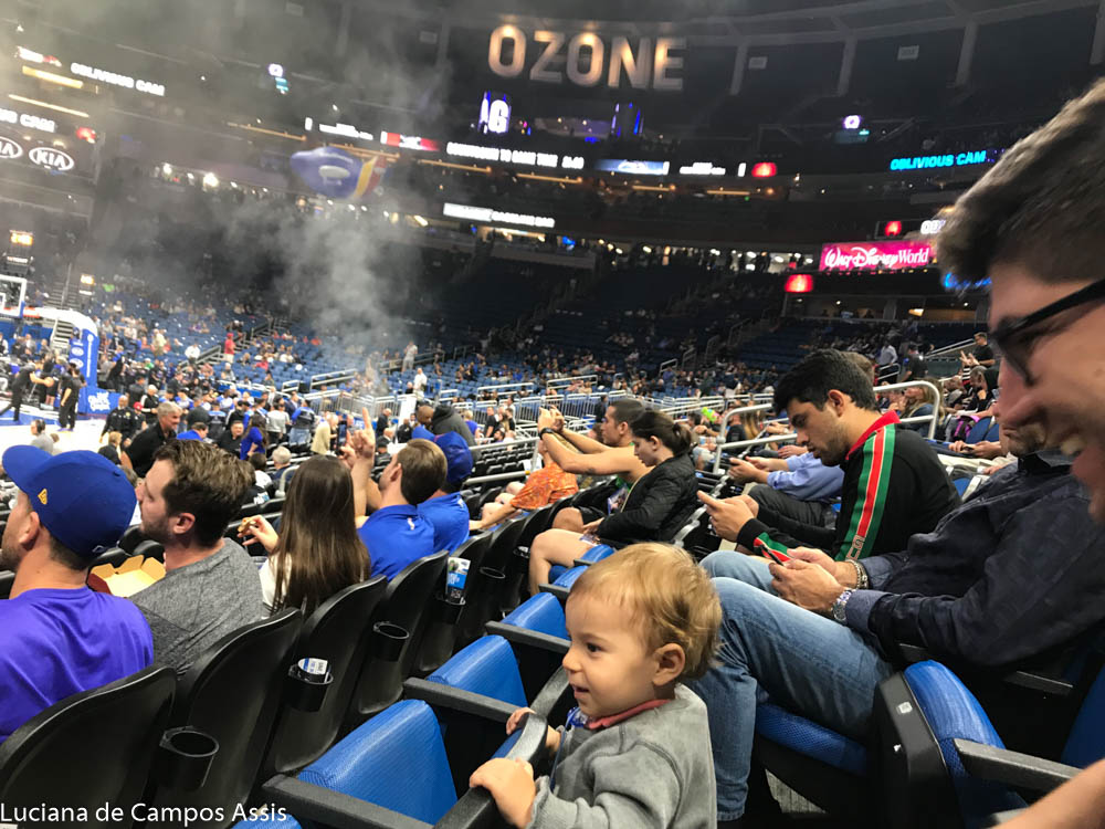 Jogos de basquete NBA em Orlando - Turistando com a Lu