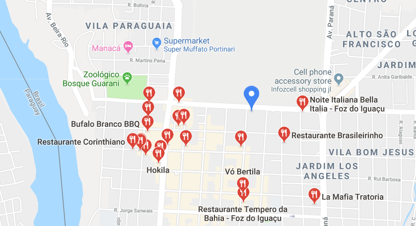 onde ficar em foz do iguaçu