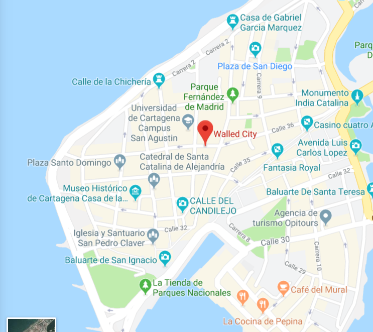 onde se hospedar em cartagena