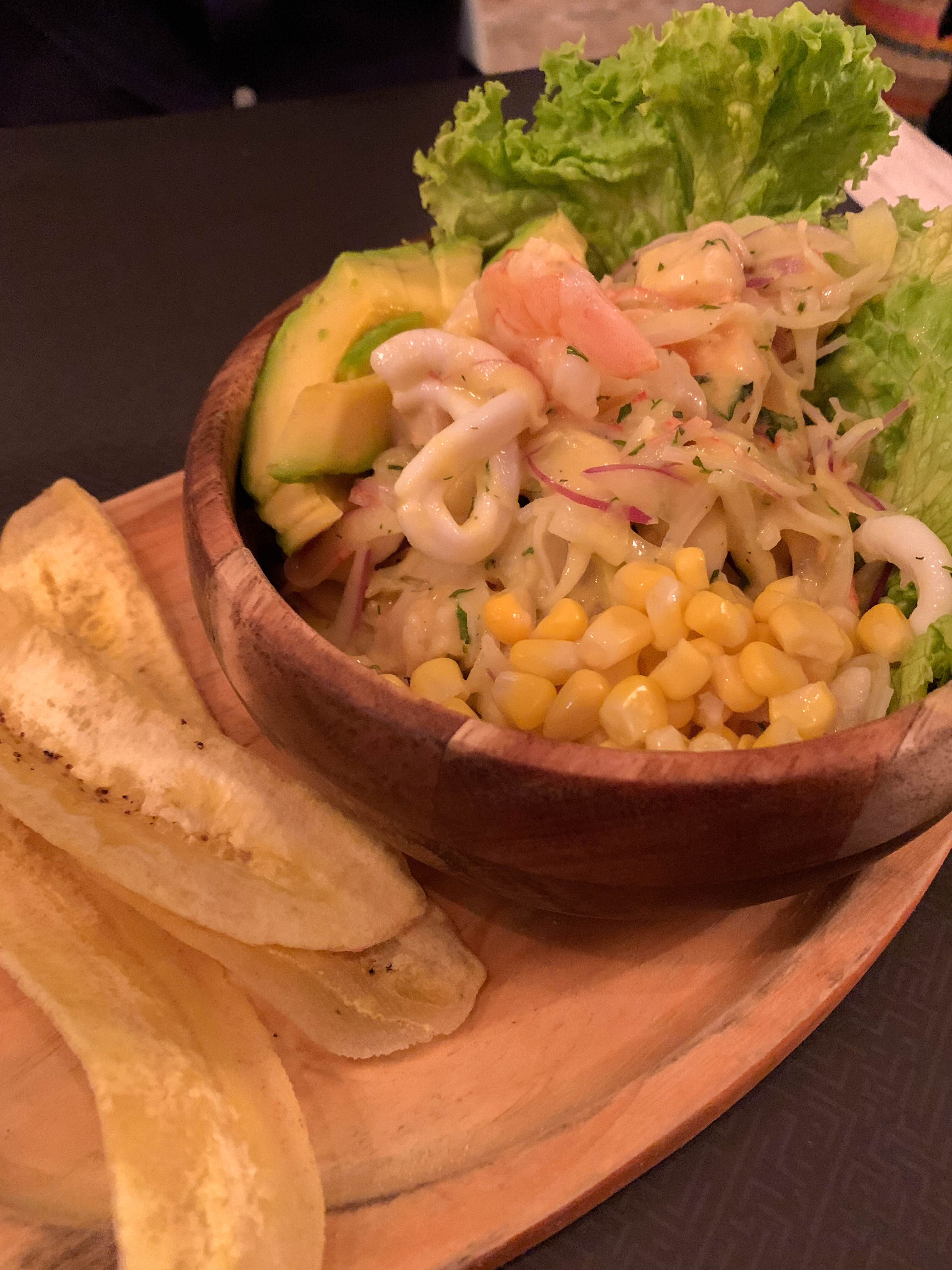 ceviche em cartagena