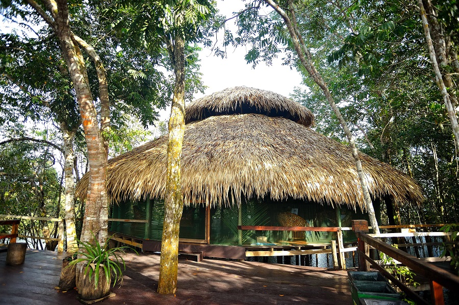 hotel na floresta amazônica