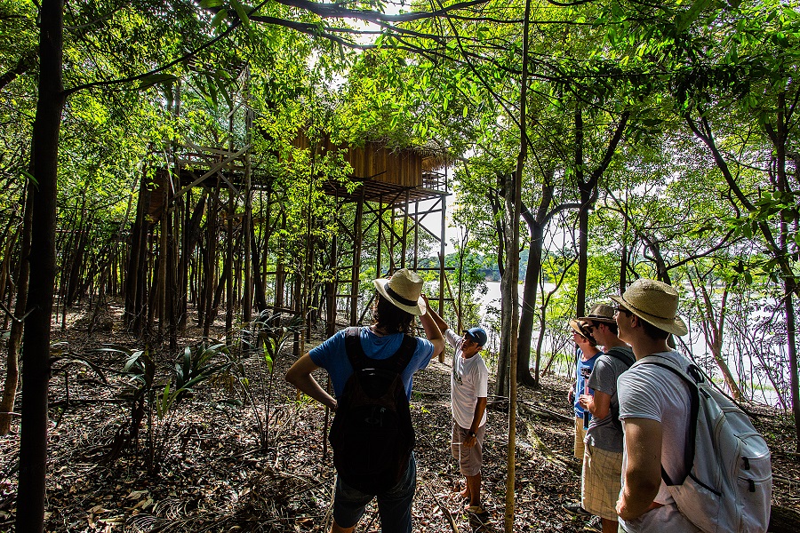 hotel na floresta amazônica