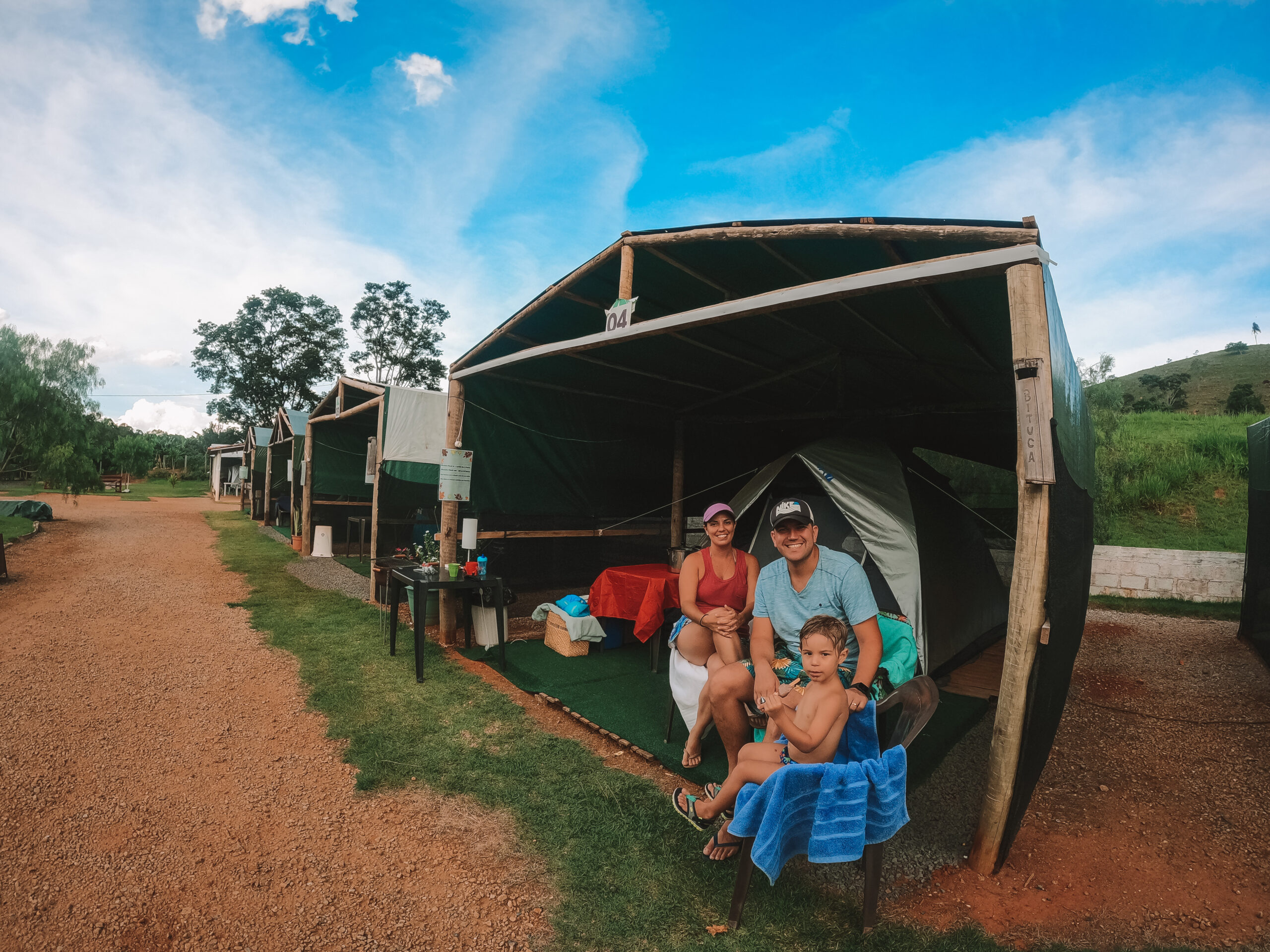 Giro de barracas - Aniversário Vapo Camping 